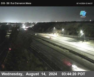 SB 15 at Clairemont Mesa Blvd