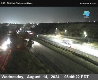 SB 15 at Clairemont Mesa Blvd