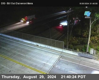 SB 15 at Clairemont Mesa Blvd