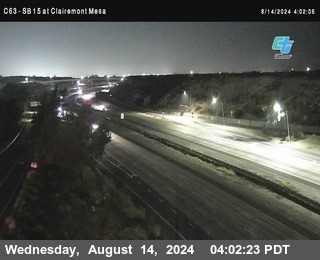 SB 15 at Clairemont Mesa Blvd