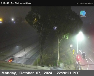 SB 15 at Clairemont Mesa Blvd