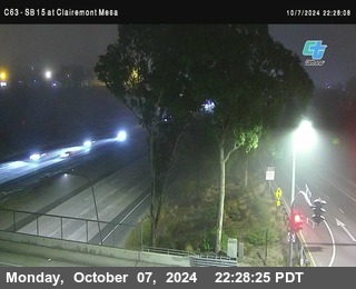 SB 15 at Clairemont Mesa Blvd