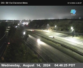 SB 15 at Clairemont Mesa Blvd