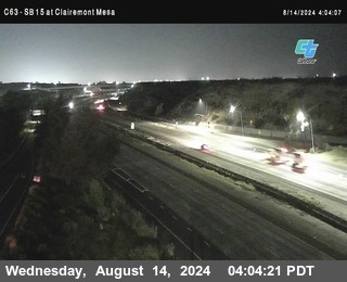 SB 15 at Clairemont Mesa Blvd