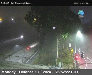 SB 15 at Clairemont Mesa Blvd