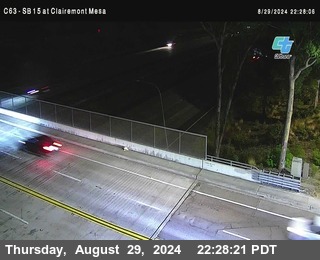 SB 15 at Clairemont Mesa Blvd