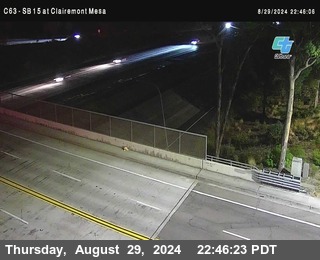 SB 15 at Clairemont Mesa Blvd