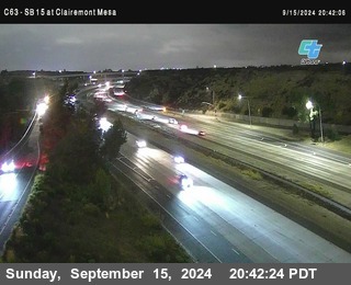 SB 15 at Clairemont Mesa Blvd