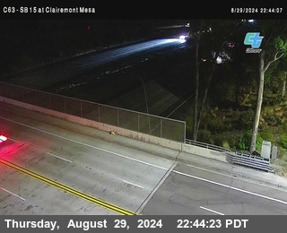 SB 15 at Clairemont Mesa Blvd