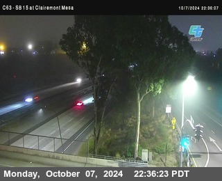 SB 15 at Clairemont Mesa Blvd