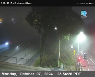 SB 15 at Clairemont Mesa Blvd