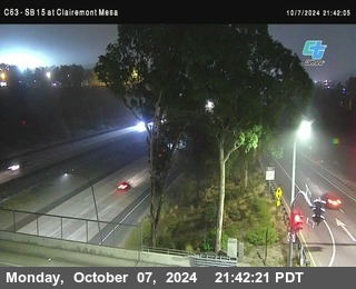 SB 15 at Clairemont Mesa Blvd