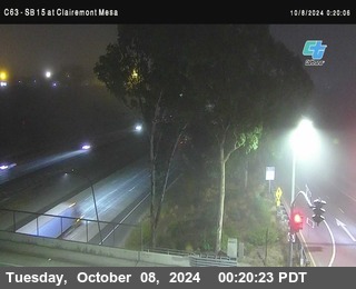 SB 15 at Clairemont Mesa Blvd