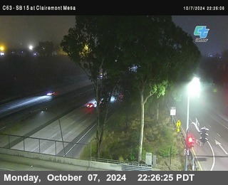 SB 15 at Clairemont Mesa Blvd