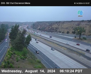 SB 15 at Clairemont Mesa Blvd