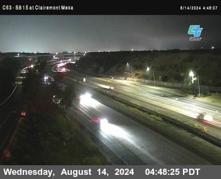 SB 15 at Clairemont Mesa Blvd