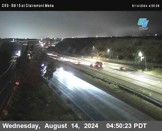 SB 15 at Clairemont Mesa Blvd