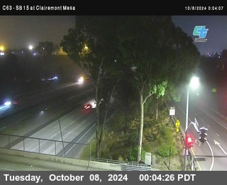 SB 15 at Clairemont Mesa Blvd