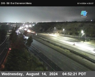 SB 15 at Clairemont Mesa Blvd