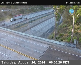 SB 15 at Clairemont Mesa Blvd