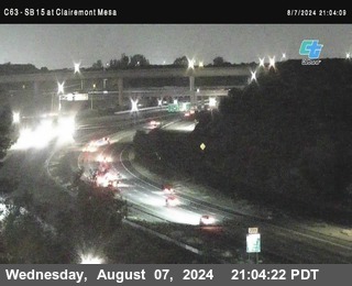 SB 15 at Clairemont Mesa Blvd