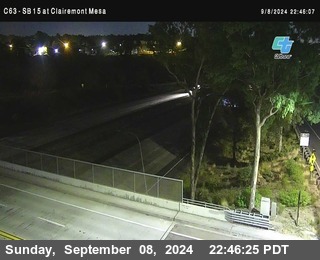 SB 15 at Clairemont Mesa Blvd