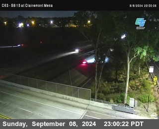 SB 15 at Clairemont Mesa Blvd