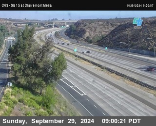 SB 15 at Clairemont Mesa Blvd