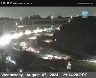 SB 15 at Clairemont Mesa Blvd