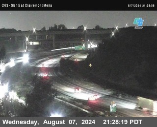 SB 15 at Clairemont Mesa Blvd