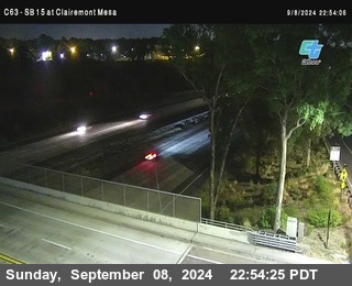 SB 15 at Clairemont Mesa Blvd