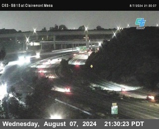 SB 15 at Clairemont Mesa Blvd