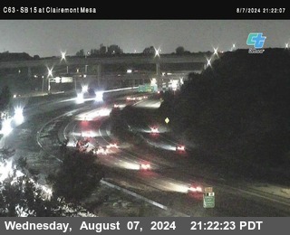 SB 15 at Clairemont Mesa Blvd