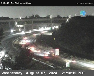 SB 15 at Clairemont Mesa Blvd