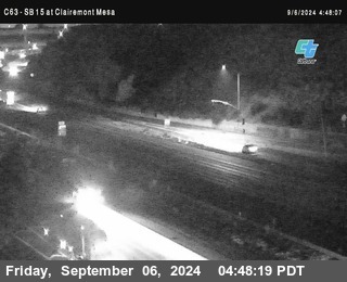 SB 15 at Clairemont Mesa Blvd