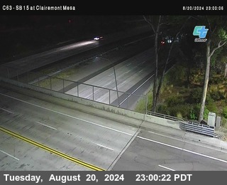 SB 15 at Clairemont Mesa Blvd