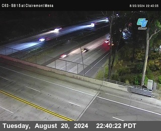 SB 15 at Clairemont Mesa Blvd