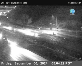 SB 15 at Clairemont Mesa Blvd