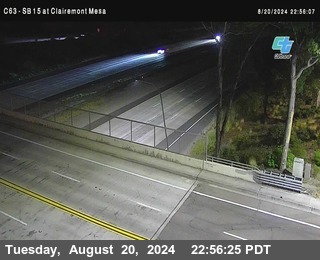 SB 15 at Clairemont Mesa Blvd