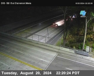 SB 15 at Clairemont Mesa Blvd