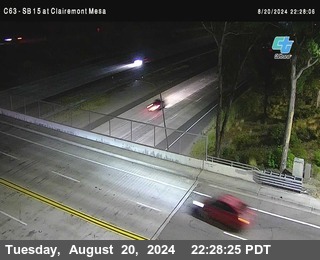 SB 15 at Clairemont Mesa Blvd