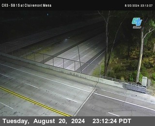 SB 15 at Clairemont Mesa Blvd