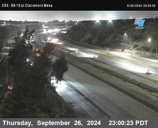 SB 15 at Clairemont Mesa Blvd