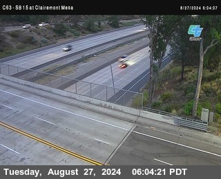 SB 15 at Clairemont Mesa Blvd