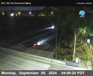 SB 15 at Clairemont Mesa Blvd