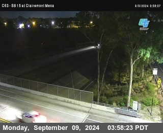 SB 15 at Clairemont Mesa Blvd