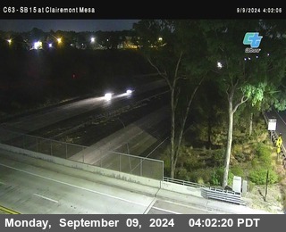 SB 15 at Clairemont Mesa Blvd