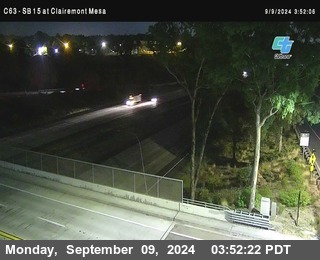 SB 15 at Clairemont Mesa Blvd