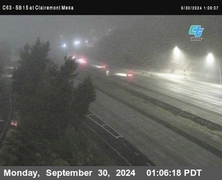 SB 15 at Clairemont Mesa Blvd