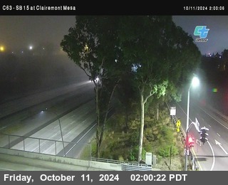 SB 15 at Clairemont Mesa Blvd